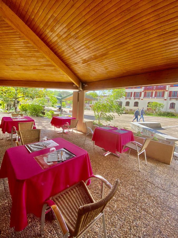 Hotel - Restaurant De La Paix Barbotan-les-Thermes Exterior photo